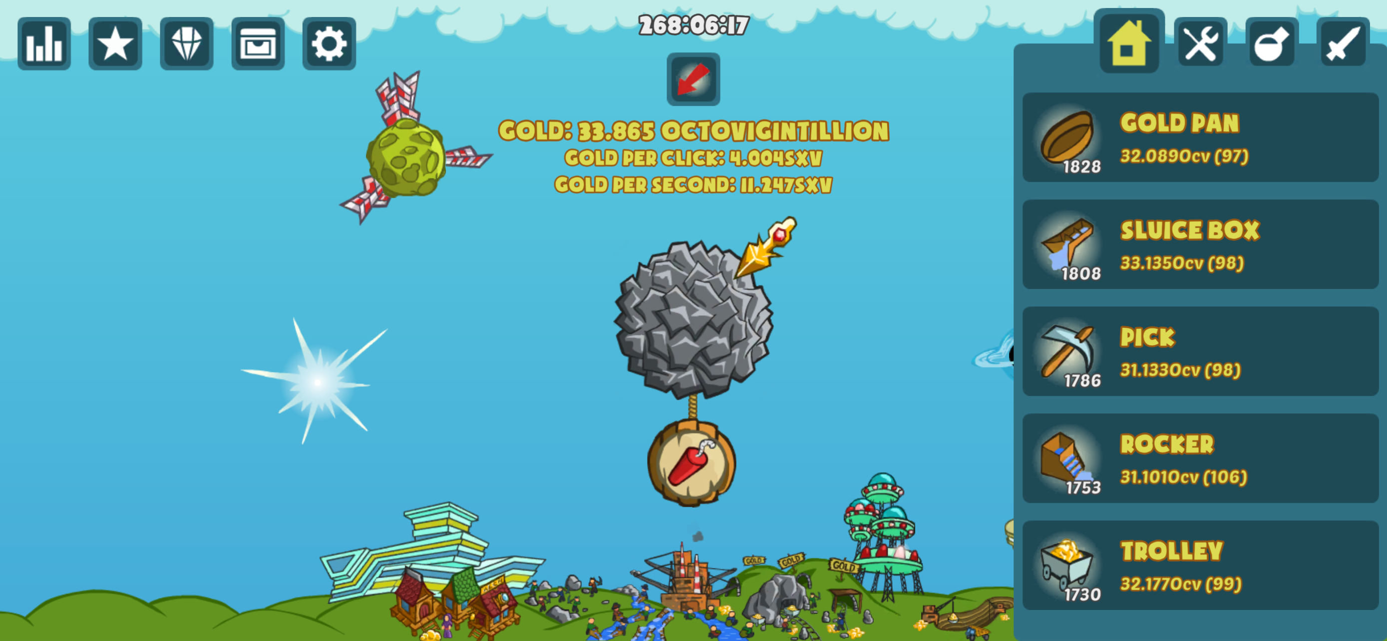 Get a Little Gold gameplay — early game